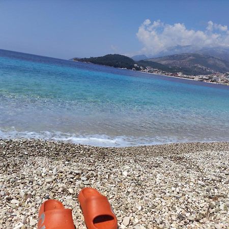Potami Apartment - 50 Mt From The Beach Himare Exterior photo