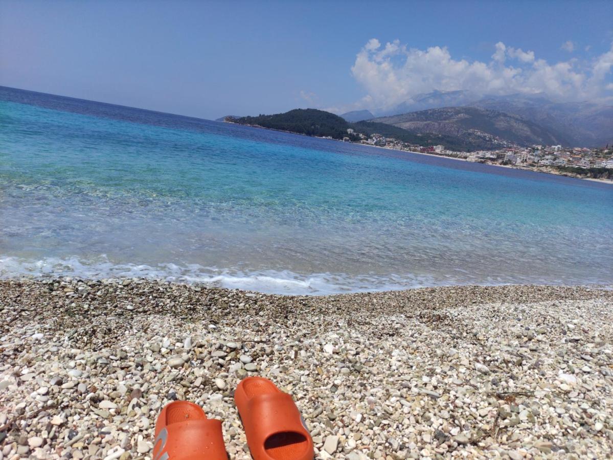 Potami Apartment - 50 Mt From The Beach Himare Exterior photo